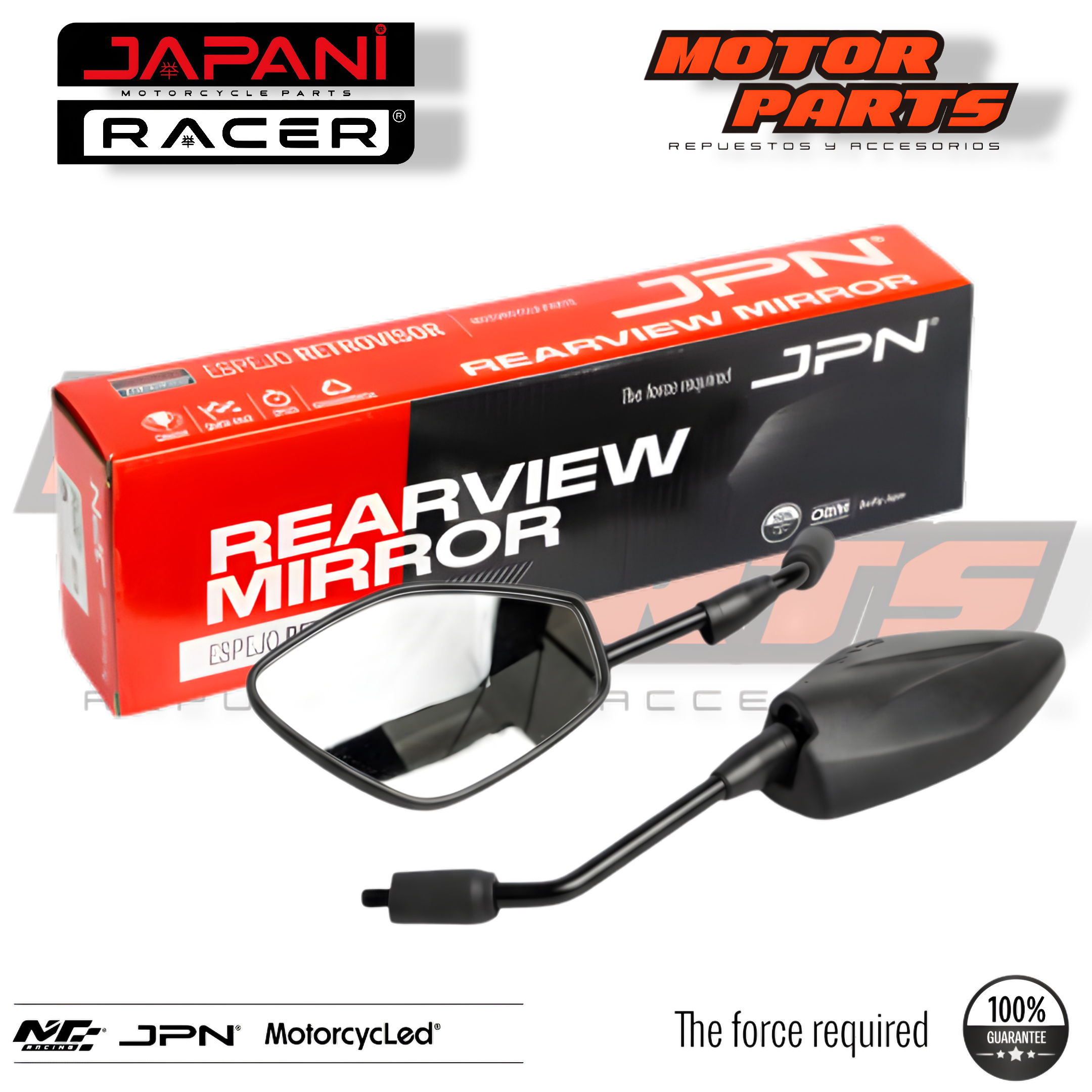 ESPEJO VICTORY BLACK JPN