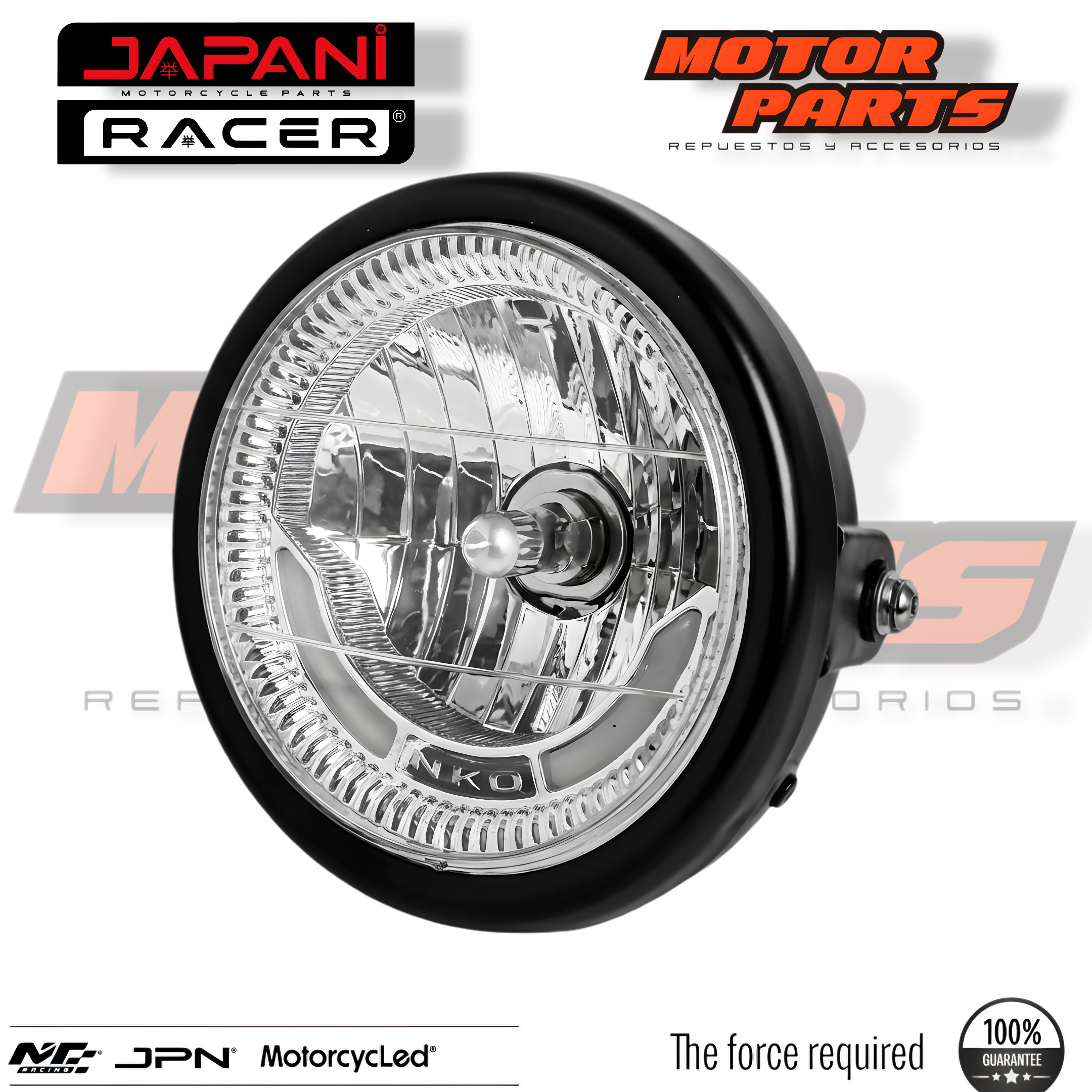 FAROLA SOLA AKT NKD 125 LED (2521) JAPANI RACER