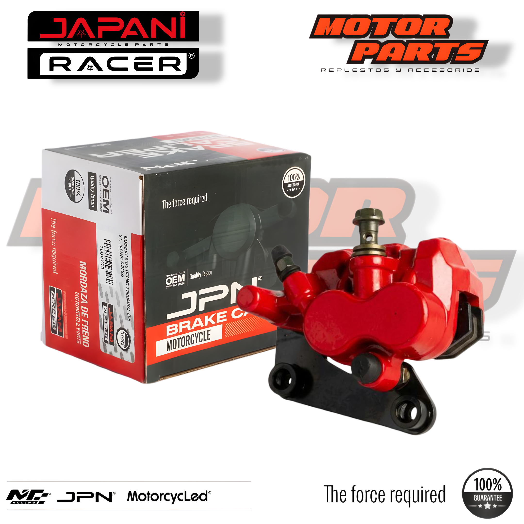 MORDAZA DE FRENO AGILITY 125 DELANTERA JPN